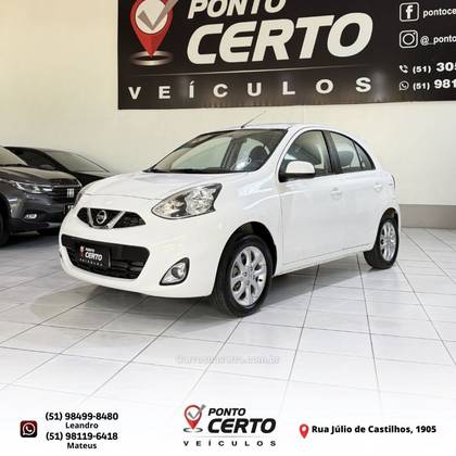 NISSAN MARCH 1.6 SV 16V FLEXSTART 4P XTRONIC NISSAN MARCH 1.6 SV 16V FLEXSTART 4P XTRONIC